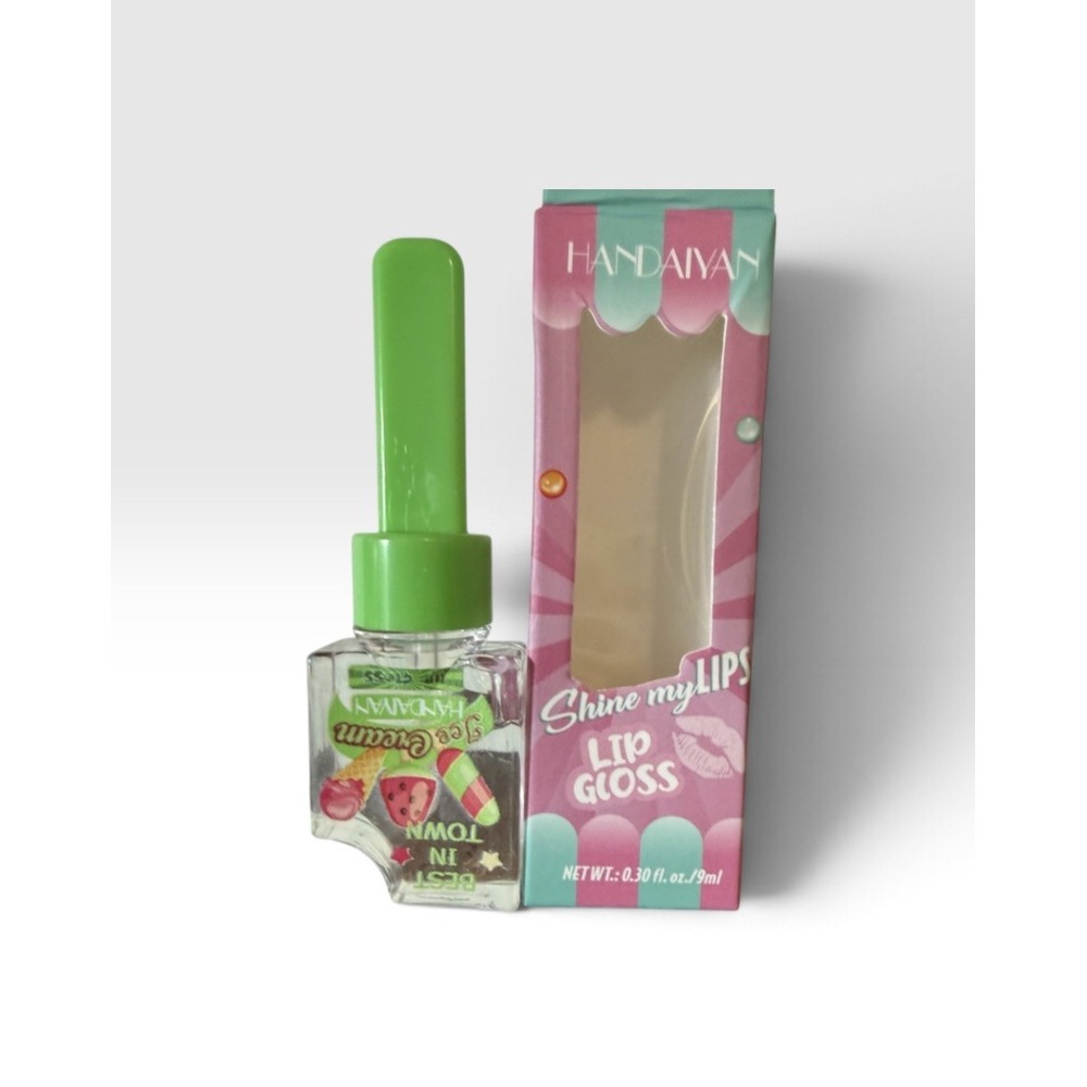 Handaiyan Ice Cream Shine My Lips Lip Gloss  01. Clear. NIB